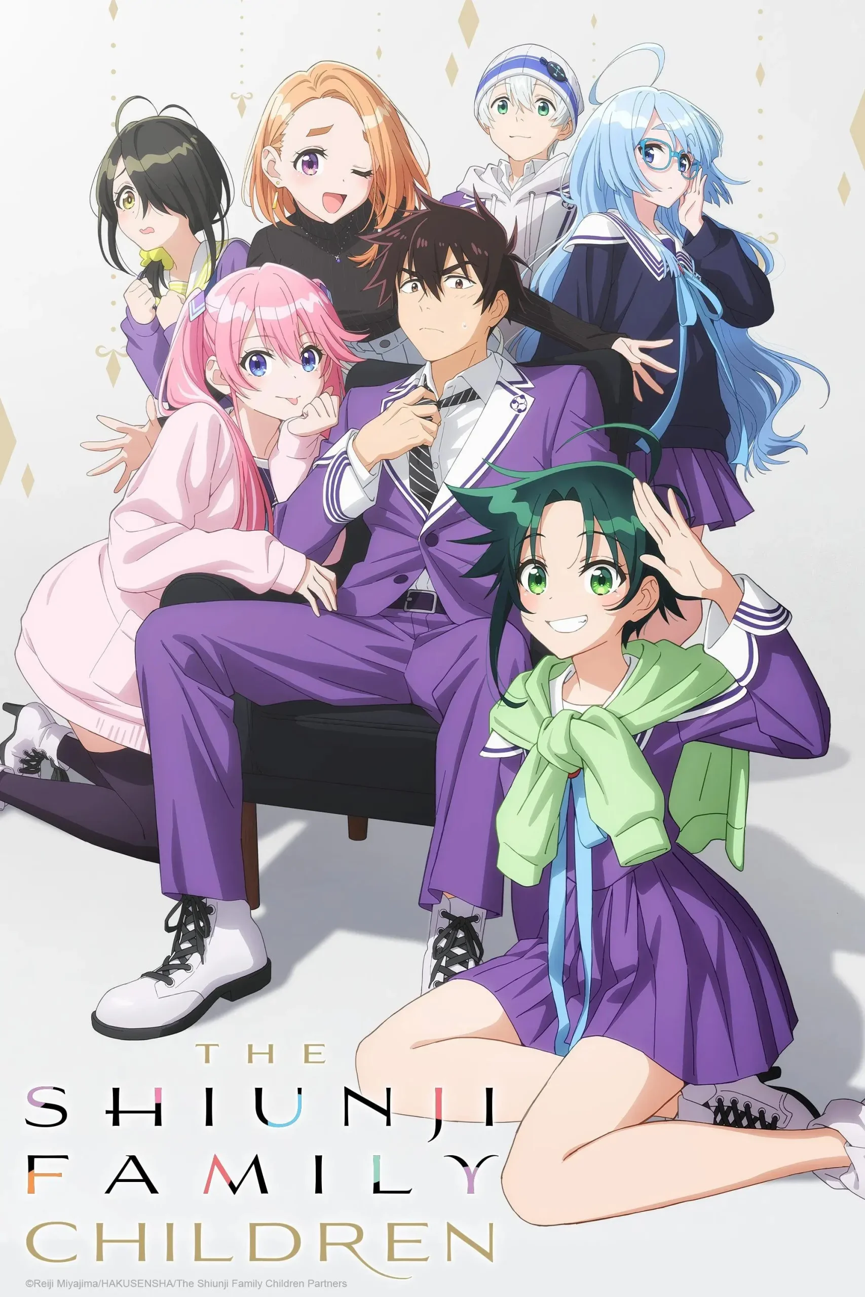 The Shiunji Family Children Season 1 Triple Audio {Hindi-English-Japanese} Anime Series 480p, 720p & 1080p WEB-DL